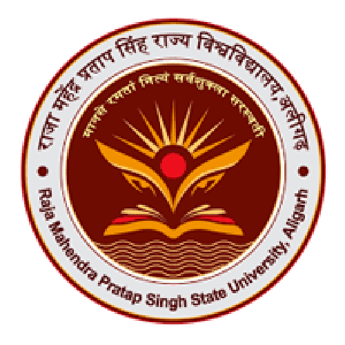 logo mahendra pratap singh university aligarh