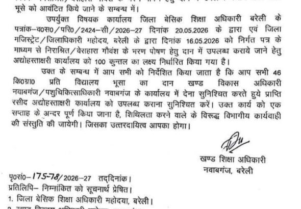 bareilly order