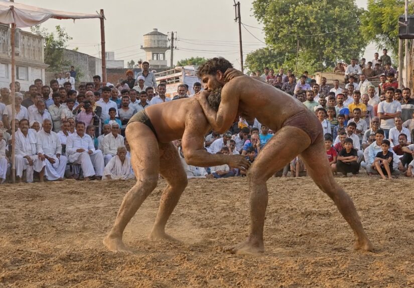 Rural Kushti Wrestling Match